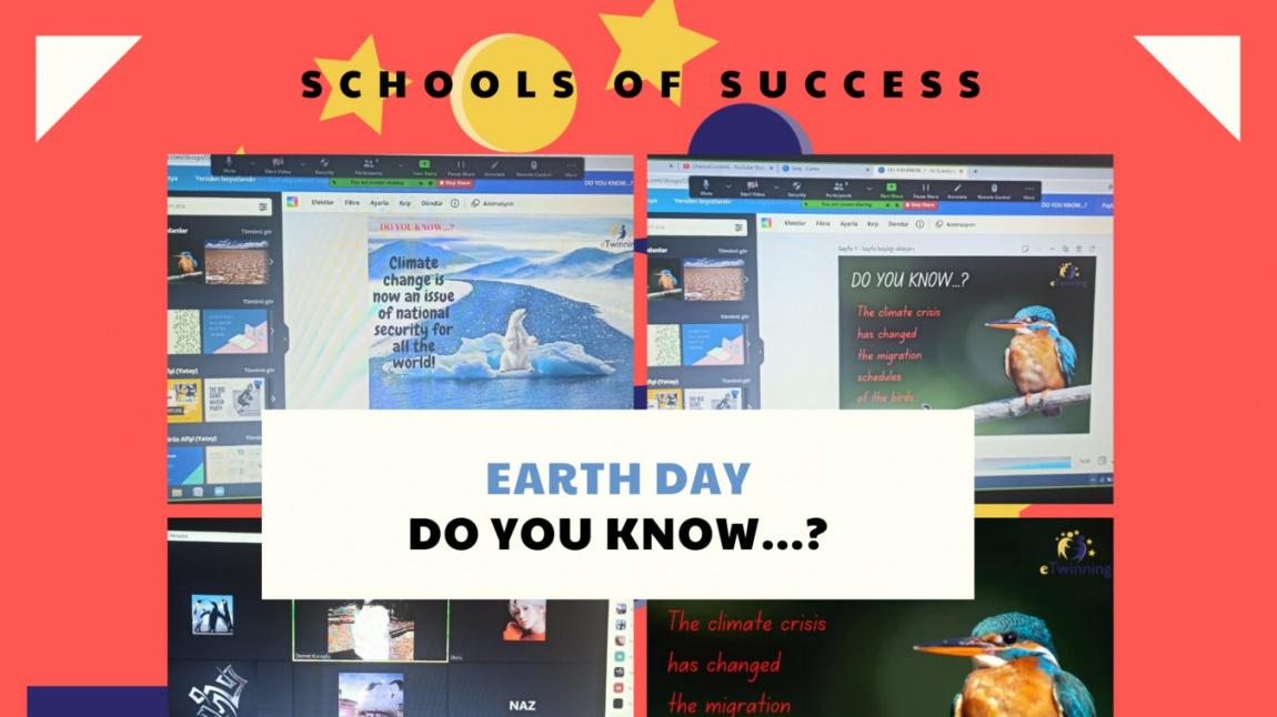 SCHOOLS OF SUCCESS E-TWİNNİG PROJESİ KAPSAMINDA DÜNYA ÇEVRE GÜNÜ İLE İLGİLİ ANİMASYON HAZIRLANDI