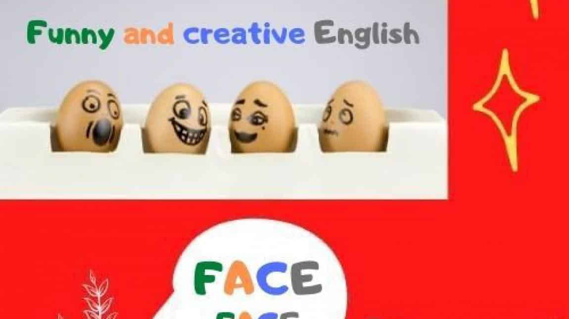 FACE (Funny and Creative English) poster ve logo seçimi 