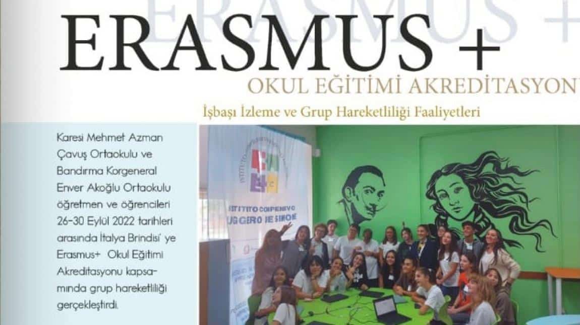 Okulumuz Erasmus+ Etkinliği 