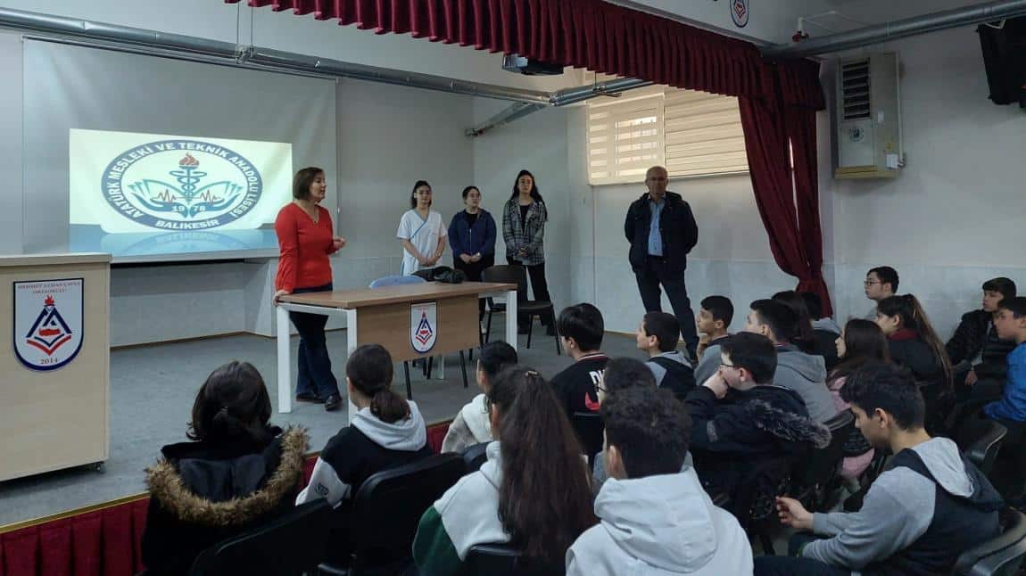 Atatürk Mesleki ve Teknik Anadolu Lisesi’nin Tanıtımı Okulumuzda Gerçekleştirildi