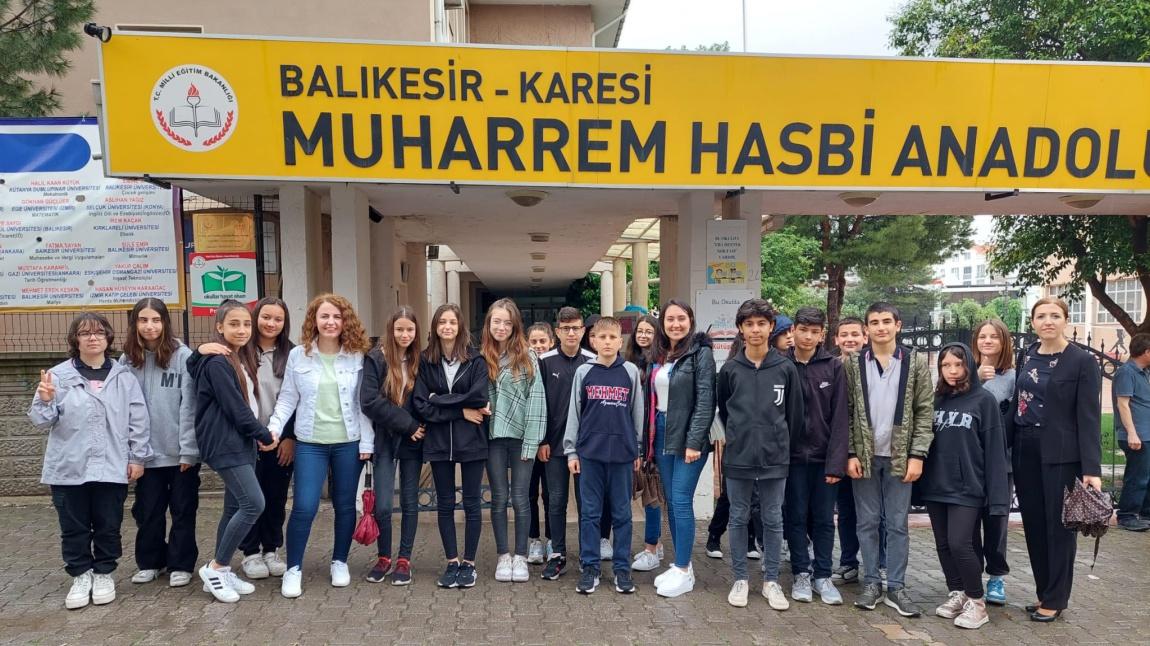 Öğrencilerimizle Muharrem Hasbi Anadolu Lisesini Ziyaret Ettik