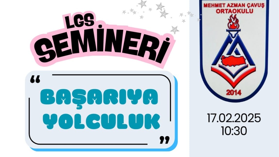 Okulumuzda LGS Semineri Yapıldı